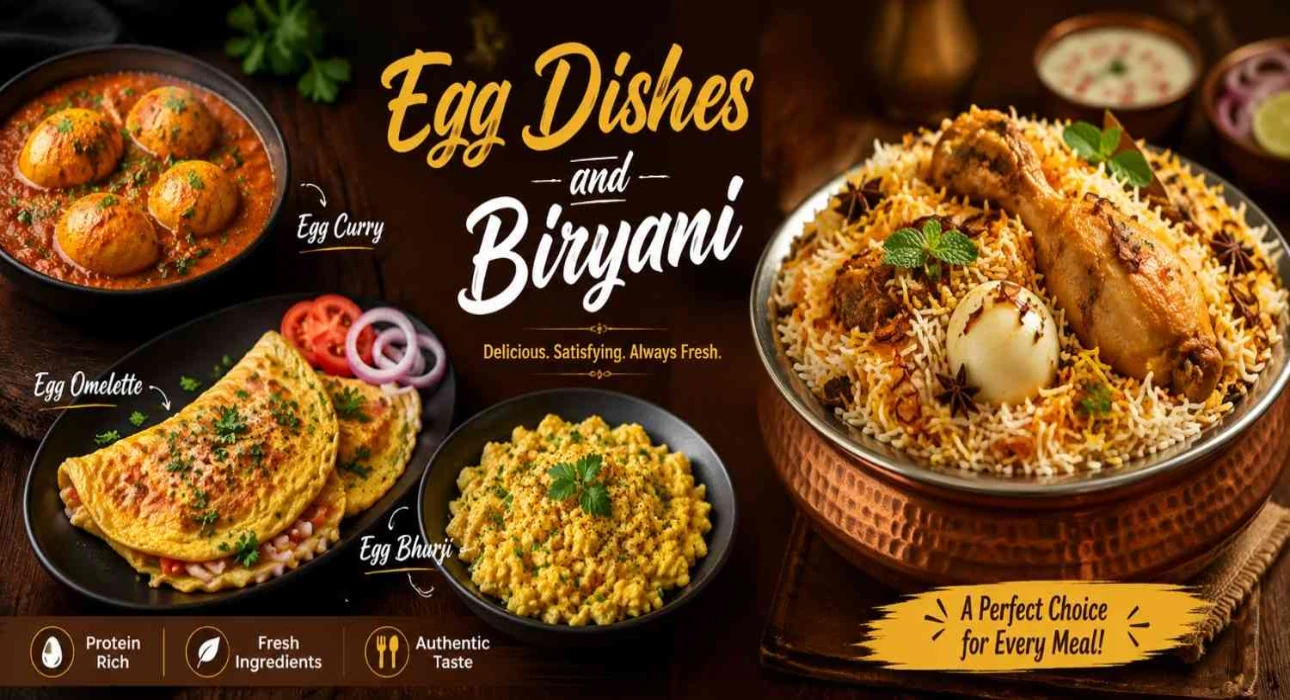 Why are Egg Dishes and Biryani Are Perfect for House Parties?